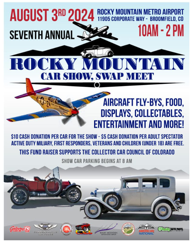 Drive Radio on Remote at the 2023 Rocky Mountain Car Show